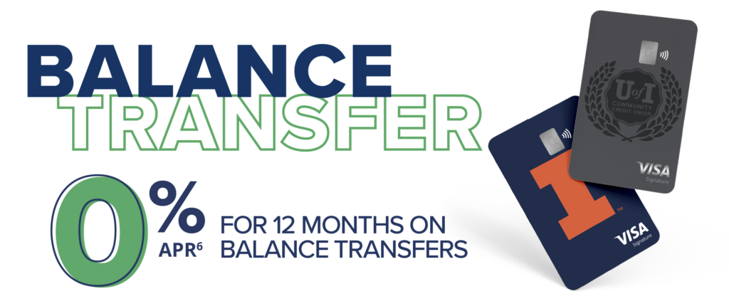 0% APR for 12 months on balance transfers, see disclosure 6