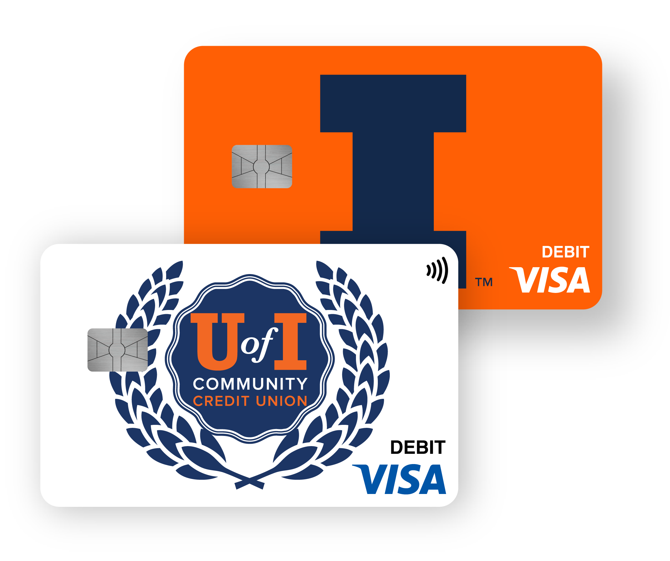 Illini and UICCU debit cards