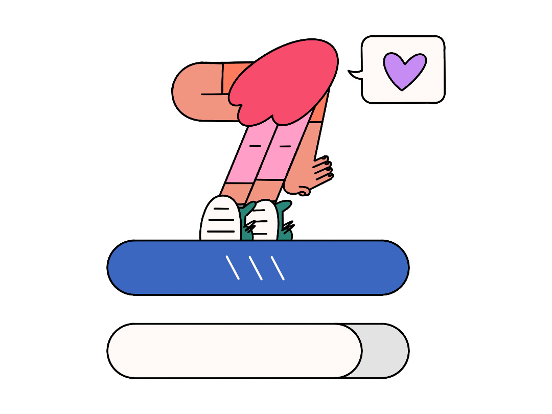 animation of person swiping on payment apps