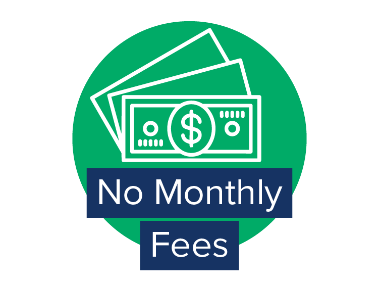 No Monthly Fees